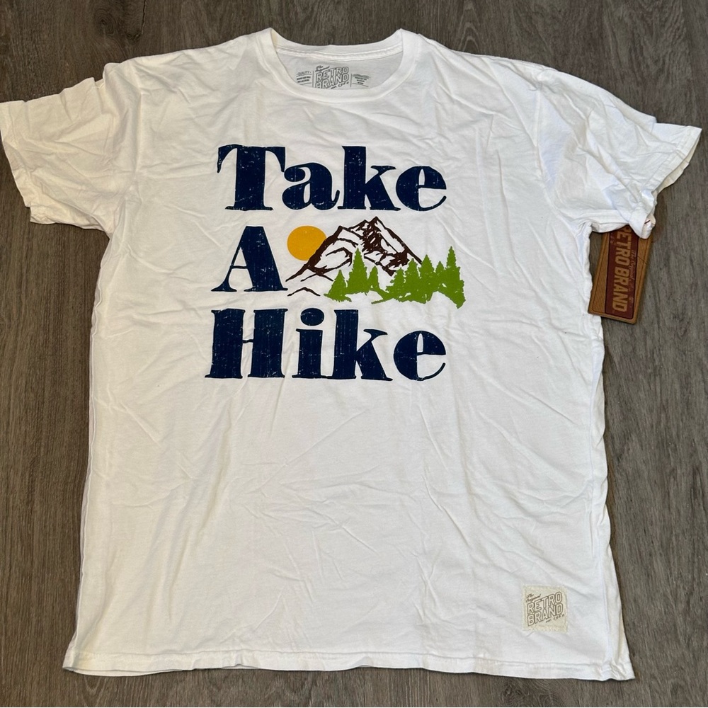 Original Retro Brand | ‘Take A Hike’ T-Shirt | Size L - NWT!